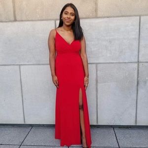 Le Chateau - Red Formal Dress
